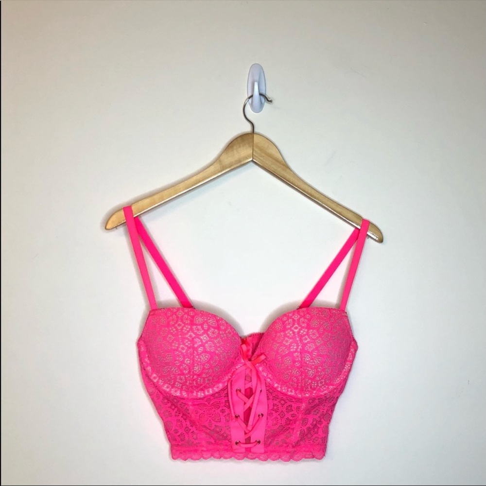 Victoria’s Secret padded Demi corset bra